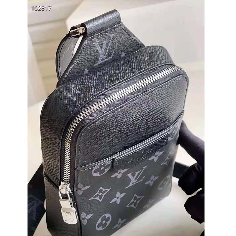 Louis Vuitton Outdoor Slingbag Taigarama Noir Black