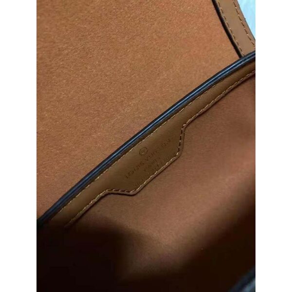 Louis Vuitton Unisex Papillon Trunk Handbag Monogram Coated Canvas Cowhide Leather (9)