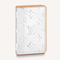 Louis Vuitton Unisex Slender Pocket Organizer Monogram Mirror Coated Canvas