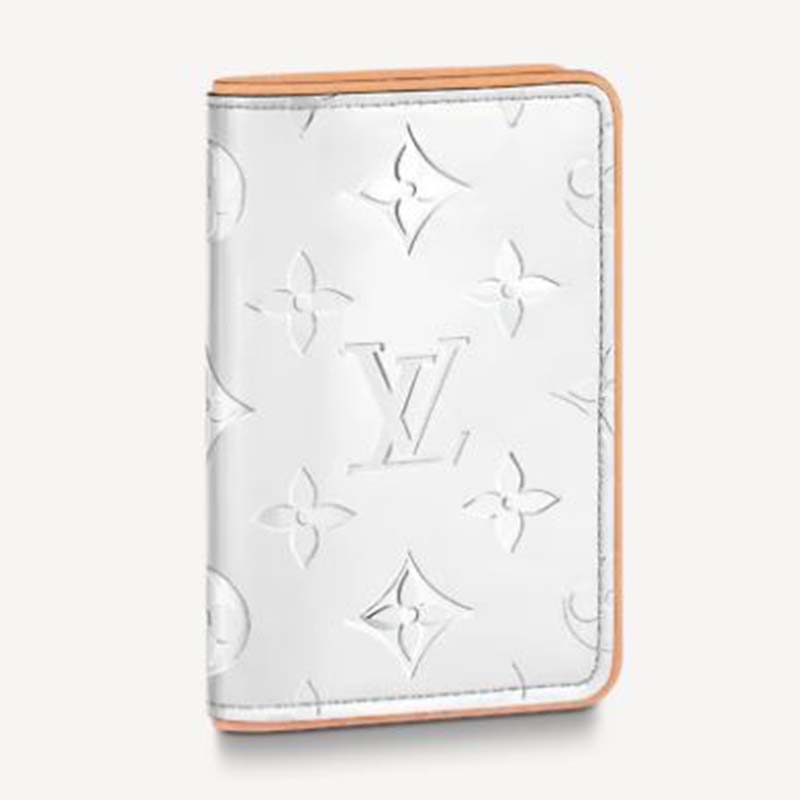 Louis Vuitton Etui compact mirror White Cloth ref.715645 - Joli Closet