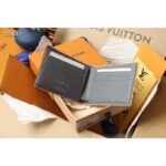 Louis Vuitton Unisex Slender Wallet Monogram Mirror Coated Canvas Monogram Flowers LVs - immagine 5