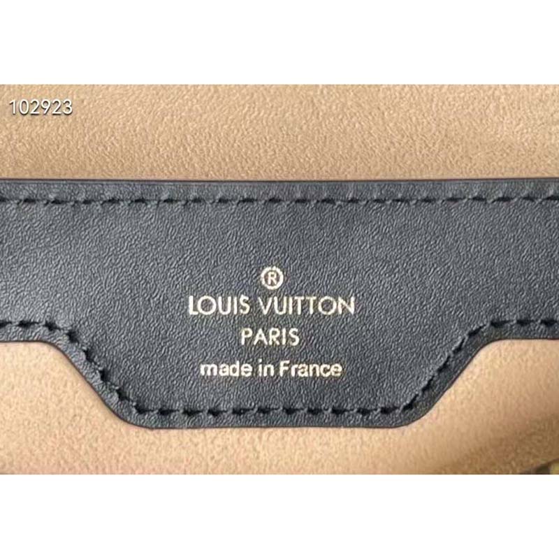 Louis Vuitton Unisex Trianon PM Handbag Monogram Coated Canvas Calfskin  Leather Wood - LULUX