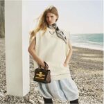 Louis Vuitton Unisex Trianon PM Handbag Monogram Coated Canvas Calfskin Leather Wood - Image 11