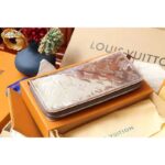 Louis Vuitton Unisex Zippy Wallet Vertical LV Mirror Mirror Monogram Mirror Coated Canvas - Image 3