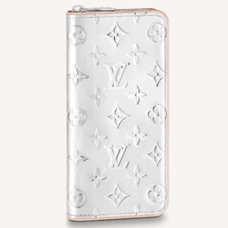 Louis Vuitton Unisex Zippy Wallet Vertical LV Mirror Mirror Monogram Mirror  Coated Canvas - LULUX