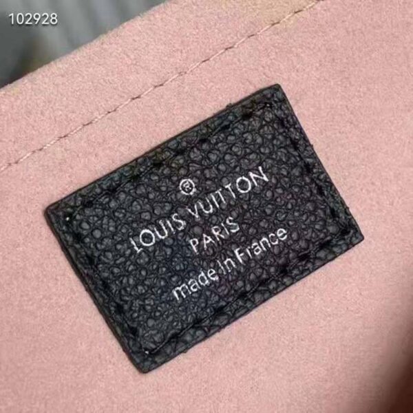 Louis Vuitton Women Marelle Handbag Black Epi Grained Cowhide Leather Canvas (10)