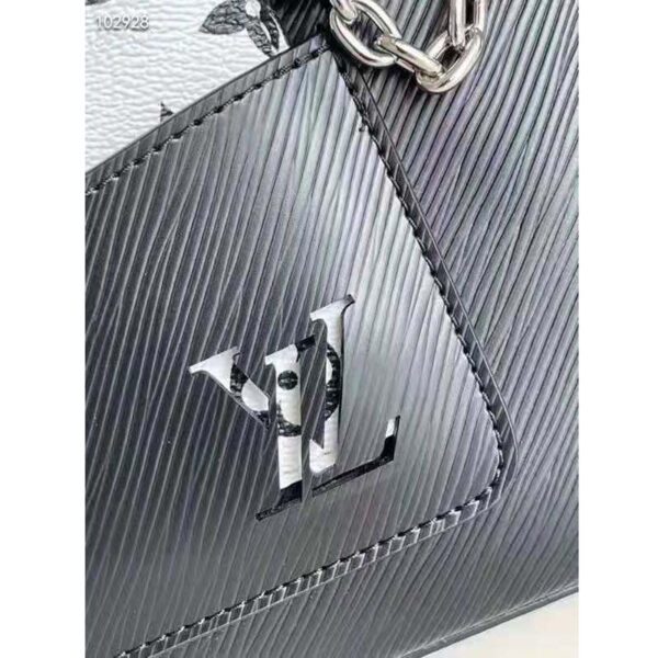Louis Vuitton Women Marelle Handbag Black Epi Grained Cowhide Leather Canvas (3)