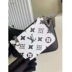 Louis Vuitton Women Marelle Handbag Black Epi Grained Cowhide Leather Canvas - Bild 8