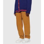 Gucci GG Unisex Gucci Jive Sneaker White GG Embossed Leather Smooth Leather - Imagen 10