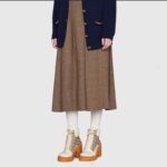 Gucci GG Women's GG Ankle Boot Beige Ebony GG Supreme Canvas 7 cm Heel - Bild 11