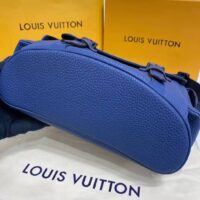 Louis Vuitton LV Unisex Christopher Messenger Navy Blue Taurillon Cowhide Leather