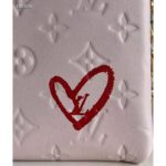 Louis Vuitton LV Unisex Coussin PM Handbag Dragée Light Pink Monogram Embossed Puffy Lambskin - Image 7