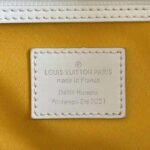 Louis Vuitton LV Unisex Keepall Bandoulière 55 bag Acetate Chain Yellow Grained Cowhide Leather - Image 10