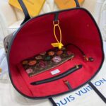 Louis Vuitton LV Unisex Neverfull MM Tote Monogram Cameo Printed Canvas Cowhide Leather – Bild 8