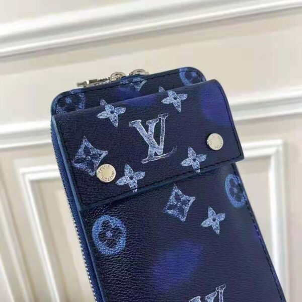 Louis Vuitton LV Unisex Phone Pouch Ink Watercolor Cowhide Leather (8)