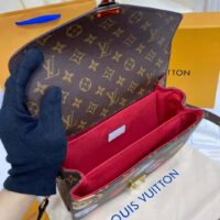 Louis Vuitton LV Unisex Pochette Metis Monogram Cameo Printed Canvas Cowhide Leather