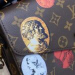 Louis Vuitton LV Unisex Pochette Metis Monogram Cameo Printed Canvas Cowhide Leather – Image 11