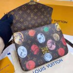 Louis Vuitton LV Unisex Pochette Metis Monogram Cameo Printed Canvas Cowhide Leather – Image 9