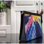 Louis Vuitton LV Unisex Pochette Voyage Pouch Monogram Sunset Coated Canvas - Image 3