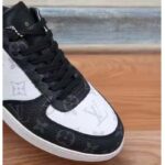 Louis Vuitton LV Unisex Rivoli Sneaker Ebene Monogram Canvas Rubber Black Calf Leather - Bild 10
