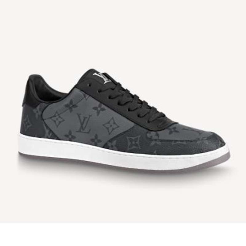 Louis Vuitton Rivoli Monogram Eclipse Reverse High Top Sneakers