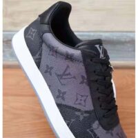 Louis Vuitton LV Unisex Rivoli Sneaker Eclipse Monogram Monogram Reverse Canvas