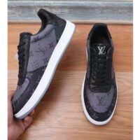 Louis Vuitton LV Unisex Rivoli Sneaker Eclipse Monogram Monogram Reverse Canvas