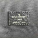 Louis Vuitton LV Unisex Slim Briefcase Black Taiga Cowhide Leather LV Signature - Image 10