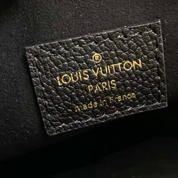 Louis Vuitton LV Unisex Tiny Backpack Black Monogram Empreinte Embossed Supple Grained Cowhide (1)