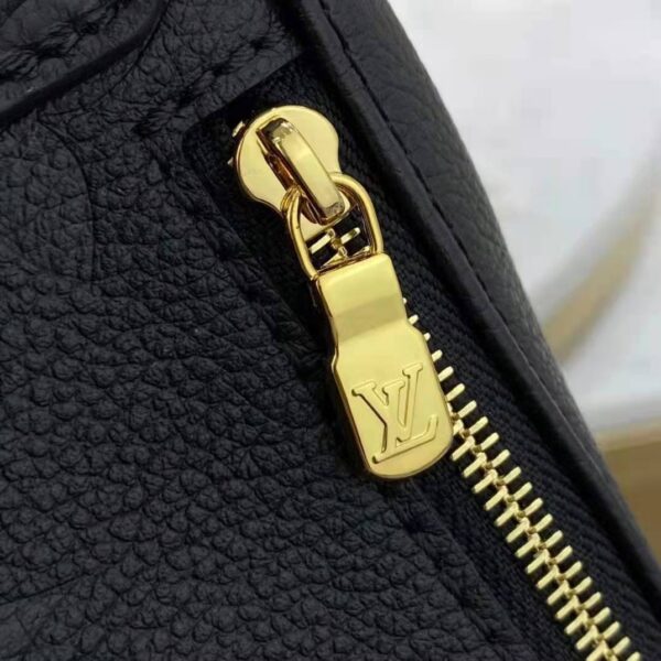 Louis Vuitton LV Unisex Tiny Backpack Black Monogram Empreinte Embossed Supple Grained Cowhide (10)