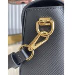 Louis Vuitton LV Unisex Twist MM Handbag Black Epi Grained Leather - Bild 8