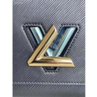 Louis Vuitton LV Unisex Twist MM Handbag Black Epi Grained Leather