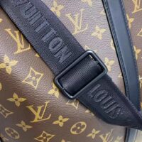 Louis Vuitton LV Unisex WeekEnd Tote GM Monogram Macassar Coated Canvas Cowhide Leather