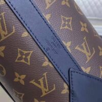 Louis Vuitton LV Unisex WeekEnd Tote PM Monogram Macassar Coated Canvas Cowhide Leather