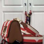 Louis Vuitton LV Women Capucines BB Handbag Red Smooth Calfskin and Embroidered Canvas - immagine 2