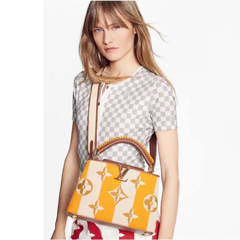 Louis Vuitton Capucines BB Canvas Bag 