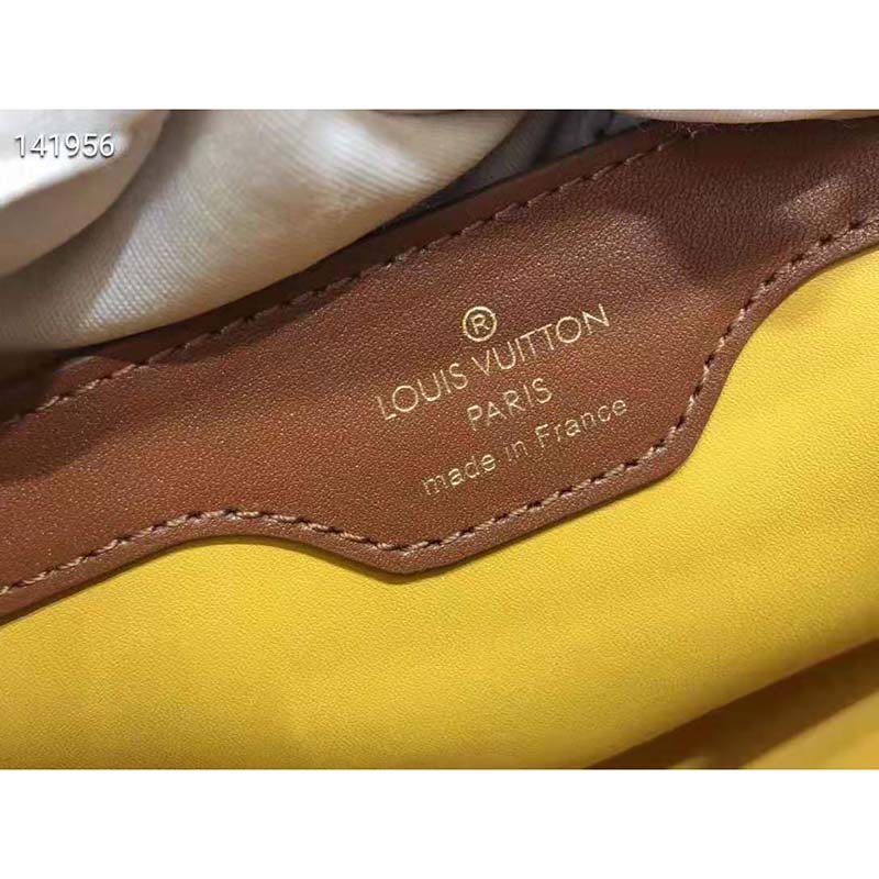 Louis Vuitton LV Women Capucines BB Handbag Yellow Smooth Calfskin and  Embroidered Canvas - LULUX