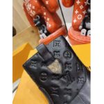 Louis Vuitton LV Women Downtown Ankle Boot Black Embossed Calf Leather 3 cm Heel - immagine 11
