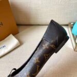 Louis Vuitton LV Women Joy Ballerina Black Patent Monogram Canvas Lambskin - Image 13