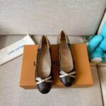 Louis Vuitton LV Women Joy Ballerina Gold Patent Monogram Canvas Metallic Lambskin - Bild 6