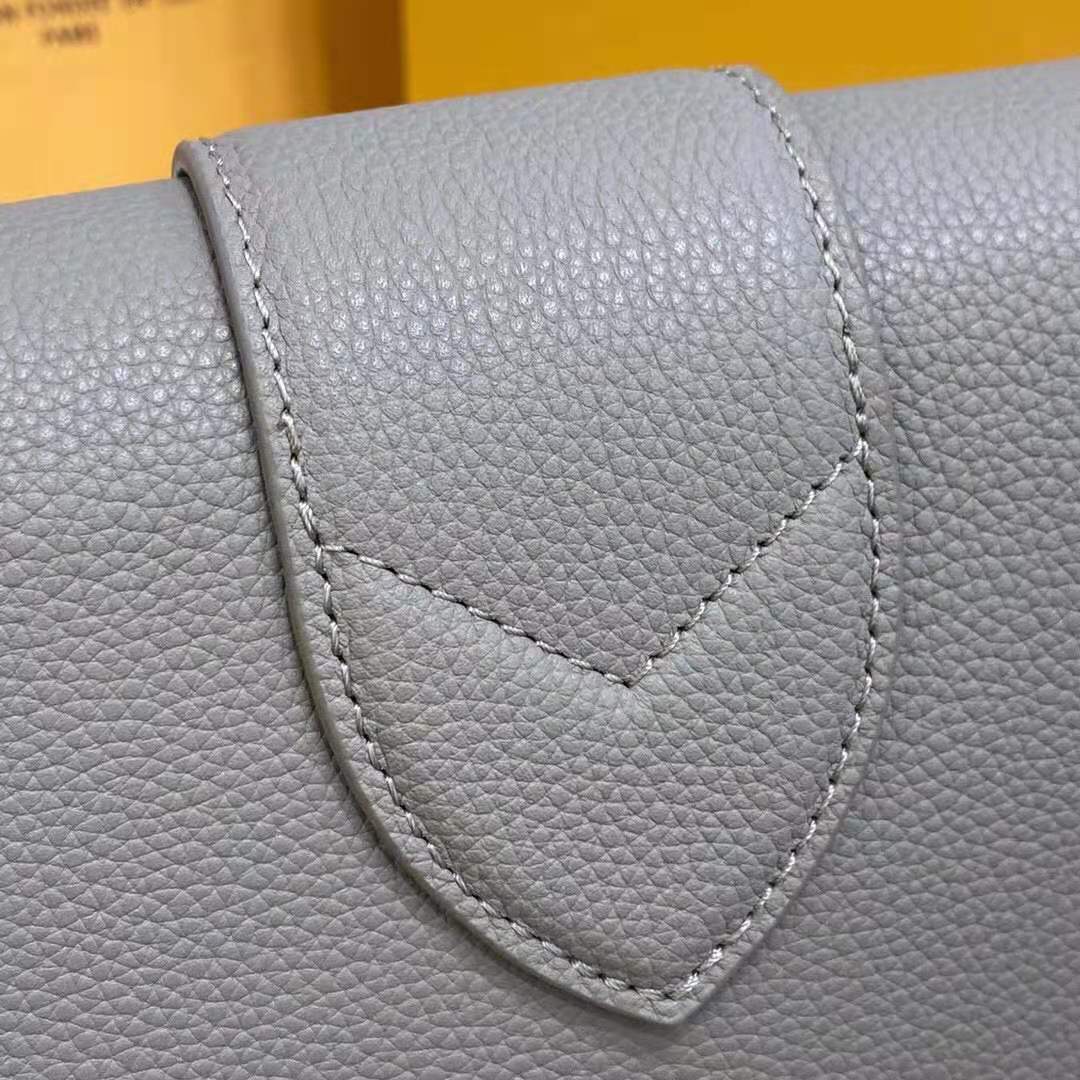 Túi xách Louis Vuitton Pont 9 siêu cấp da bò màu cam size 23 cm