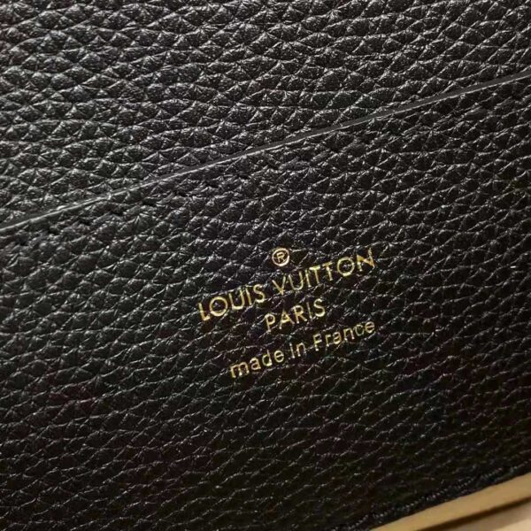 Louis Vuitton LV Women LV Pont 9 Soft MM Noir Crème Grained Calfskin Smooth Cowhide (14)