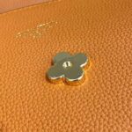 Louis Vuitton LV Women LV Pont 9 Soft MM Sienne Dorée Mocaccino Grained Calfskin Smooth Cowhide – Image 12