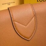 Louis Vuitton LV Women LV Pont 9 Soft MM Sienne Dorée Mocaccino Grained Calfskin Smooth Cowhide – Image 11