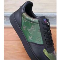 Louis Vuitton LV Women Rivoli Sneaker Black Mix of Materials Rubber Outsole LV Initials