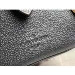 Louis Vuitton Women Speedy Bandoulière 25 Handbag Black Beige Embossed Grained Cowhide Leather - immagine 10