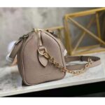 Louis Vuitton Women Speedy Bandoulière 25 Handbag Tourterelle Embossed Grained Cowhide Leather - Bild 6