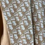 Dior CD Women Cropped Coat Hood Belt Double-Sided Wool Reference: 210M31A1375_X1245 - Image 6