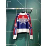 Dior Women Dioralps Stand Collar Sweater Star Wool and Cashmere - immagine 2