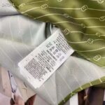 Gucci GG Women Gucci 100 Two-Piece Set Green Silk Interlocking G - Image 10